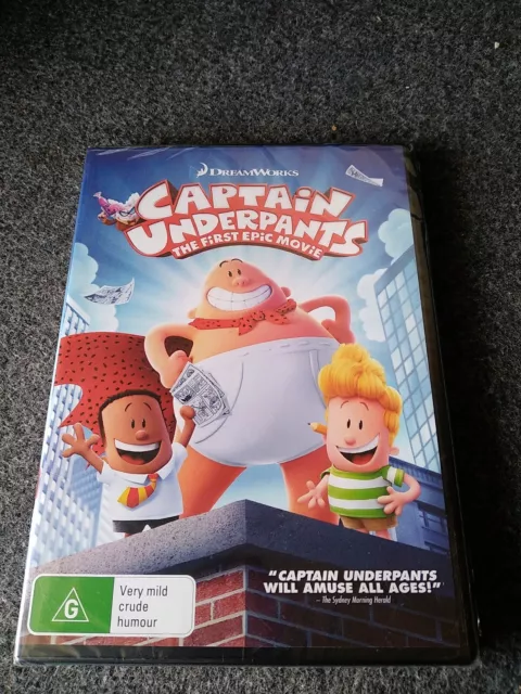 Captain store underpants dvd