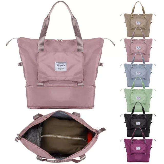 Large Capacity Folding Waterproof Multi Travel Bag Handbag Duffle Bag for Women