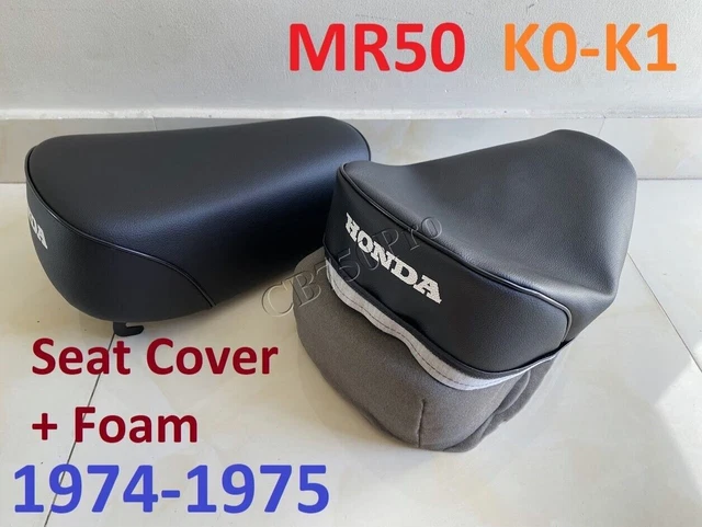 1974-1975 Honda MR 50 Elsinore MR50 Nuovo coprisedile e kit schiuma....