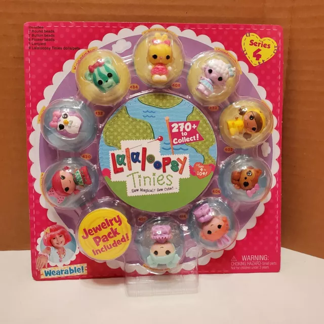 Lalaloopsy Tinies - Series 4 with Jewelry Pack 536635 - New in Package