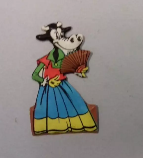 Plasteco,sagoma Clarabella dama di..,n 10,serie Topolino e Pirata Barbanera, Mio