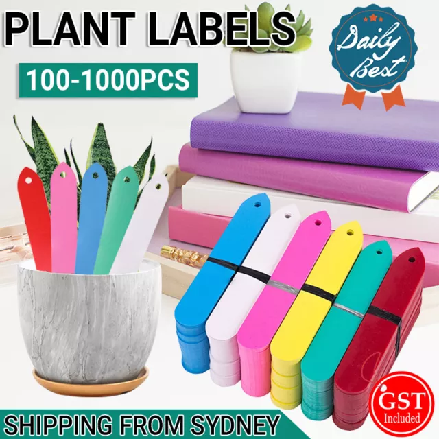 Plant Labels Flexible PVC Plastic Garden Tag Nursey Seeding Marker Pen Bulk Sale