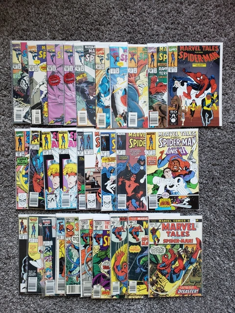 Marvel Tales 29 Issue Lot/ 1st Punisher Reprint/McFarlane Covers/No Shipping