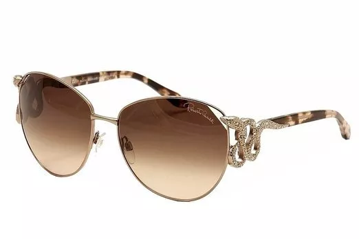 Roberto Cavalli RC 897S sunglasses in Shiny light bronze / gradient brown (34F)