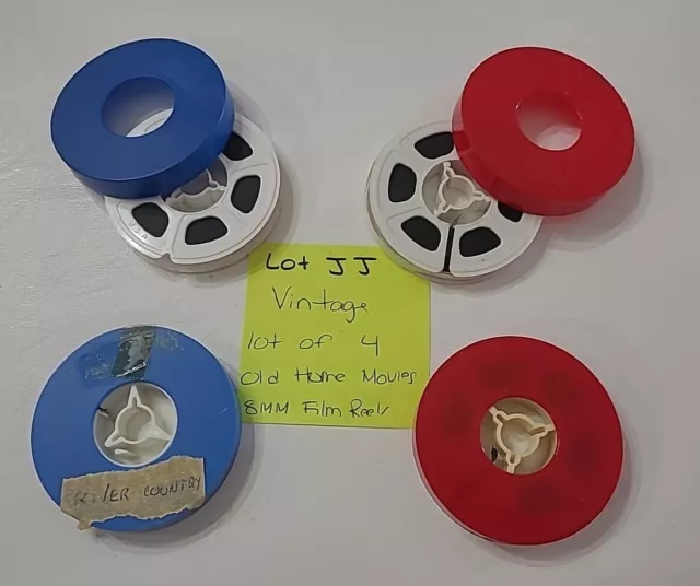 OLD HOME MOVIES 8MM Film Reels Lot Of 4 Vintage Old Vacation Family ⬇ (JJ)  $22.25 - PicClick