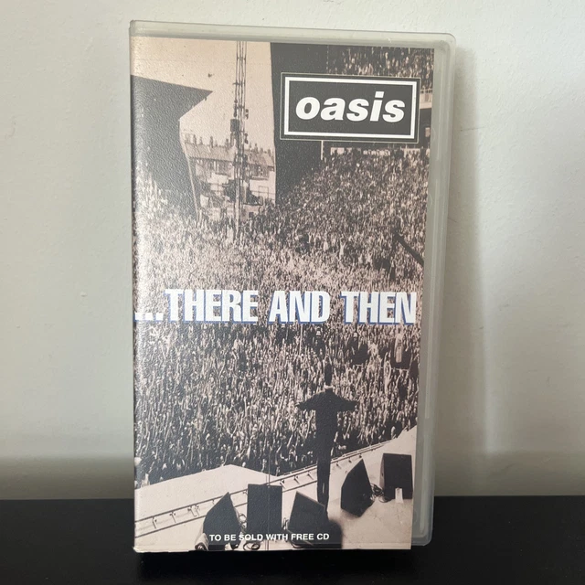 OASIS THERE AND Then VHS Video Noel Liam Gallagher Wonderwall