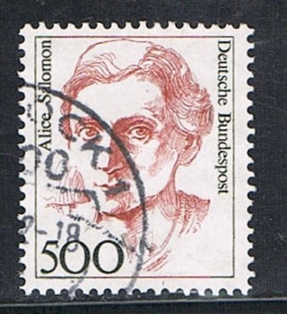 Bund 1397 Frauen 500,  Ausgabe 1,  DM Währung, Einzelmarke gest.