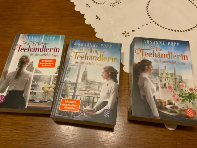 Ronnefeldt Tee, Trilogie, Tee Dynastie, die Teehändlerin Susanne Popp, Historie