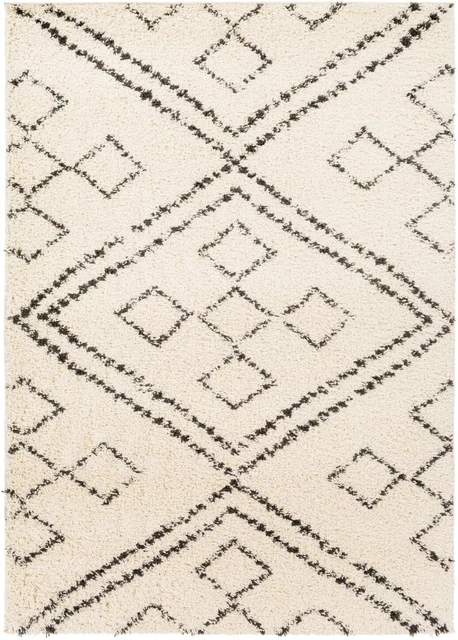 Surya Global Beni Shag Polypropylene 6'7" x 9' Area Rugs BSH2331-679