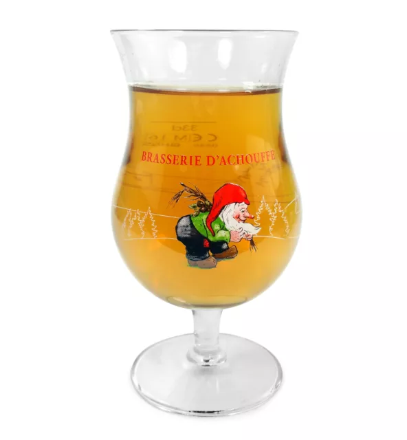 Officiel La Chouffe Belgique Bière 33cl Verre 2