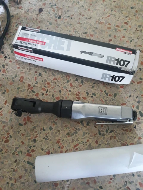 Ingersoll-Rand IR107 3/8" Drive Air Ratchet Wrench - Heavy Duty New in Box 2