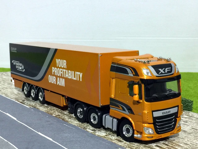 Modèle Réduit Camion Peterbilt 579 6x4 Avec Remorque - WSI 1:50 2025 - Boîte Fermée - Collection USA