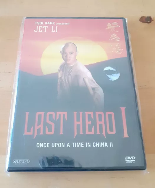 LAST HERO 1 | Once Upon a Time in China 2 * DVD * Jet Li * Martial Arts Kung Fu