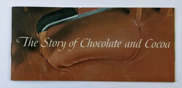 1968 The Story of Chocolate and Cocoa Hershey Corp PA VTG Tourist Booklet