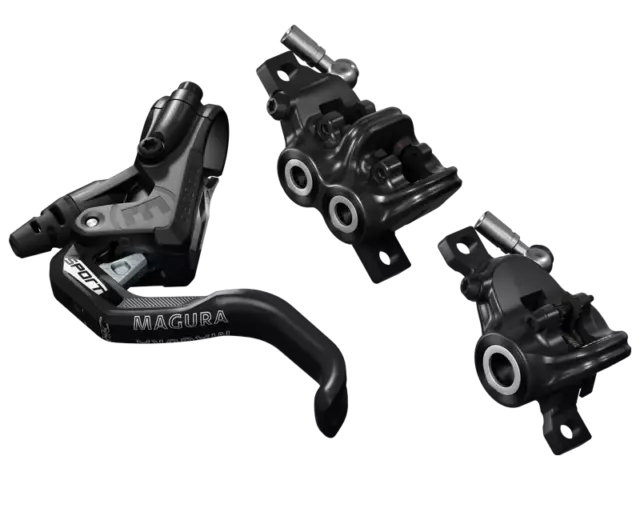 Magura Mt Trail Sport Mtb Hydraulic Disc Brake Set Front And Rear New 2701389