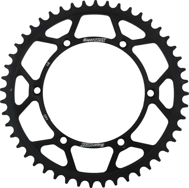 Supersprox Rear Steel Sprocket 48T Black RFE-460-48-BLK