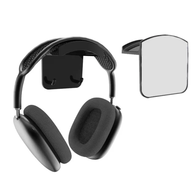 Headphone Hanger Display Stand Holder Acrylic Hook Under Desk Headset Wall Mount