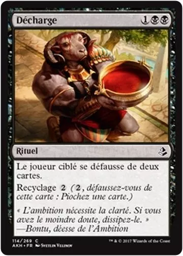 MTG Magic AKH - (x4) Unburden/Décharge, French/VF