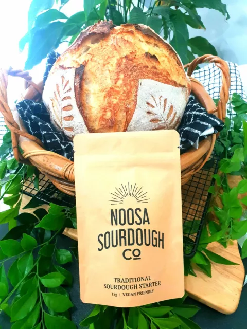 Noosa Sourdough Company - Sourdough Starter Kit including easy to follow recipe 