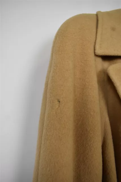 VTG Regency Pure Camel Hair Silk Lined Belted Tan Coat Size 4 Nieman Marcus 2