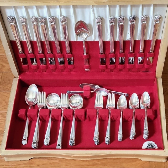 1847 Rogers Bros. eternallyyoursカトラリーセット 1847 Rogers Bros Flat Silverware 
