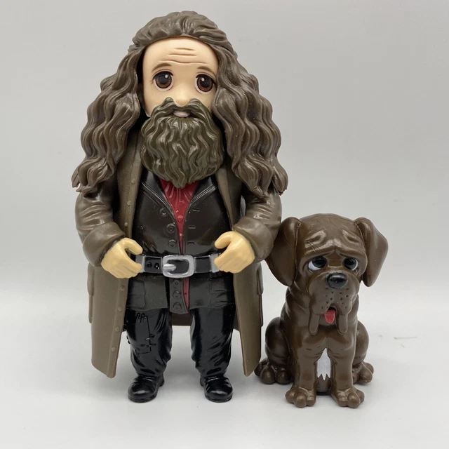Figurines Harry Potter Hermione Et Hagrid Magical Minis - 8cm Articulées - Avec Crockdur - Jouet 5 Ans+