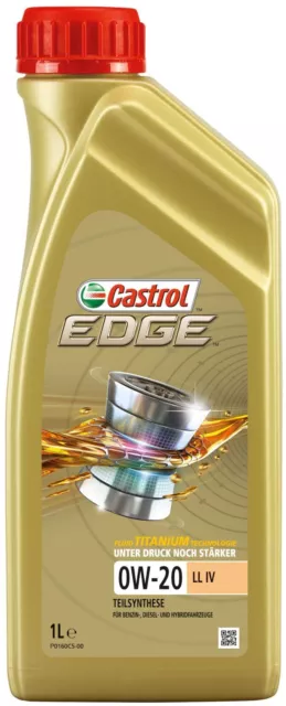 Castrol EDGE LL IV 0W-20 VW 50800 / 50900 Porsche C20 1 Liter