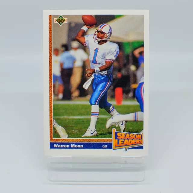 Warren Moon Houston Oilers #403 Season Leaders Upper Deck 1991