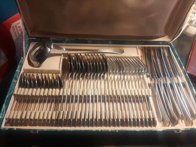 Ménagère Inox Vintage - 48 Pièces - Neuf (défaut Mineur Possible)