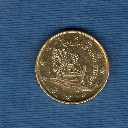 Chypre - 2009 - 10 centimes d'euro - Pièce neuve de rouleau -