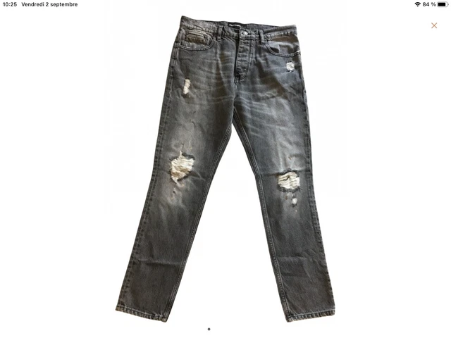 Très beau jeans Gris The Kooples 30 neuf