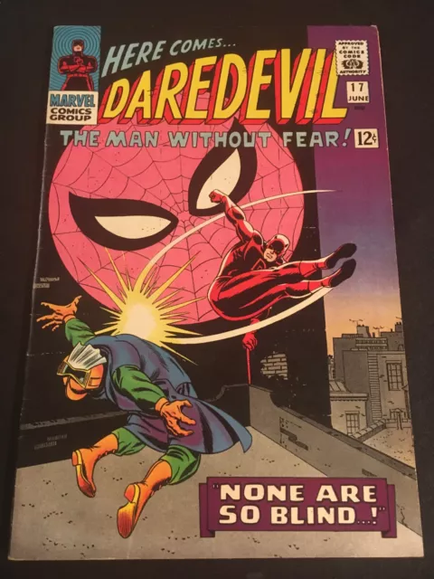 DAREDEVIL #17 Spider-Man X-Over, Fine Condition