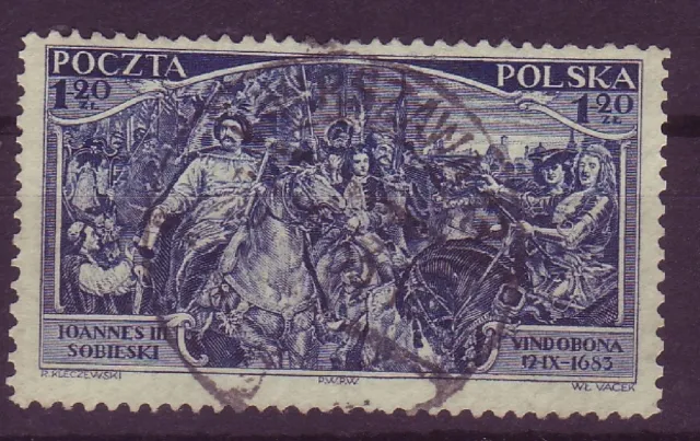 Polen gestempelt 1933  MiNr.  283   250. Jahrestag der Befreiung Wiens