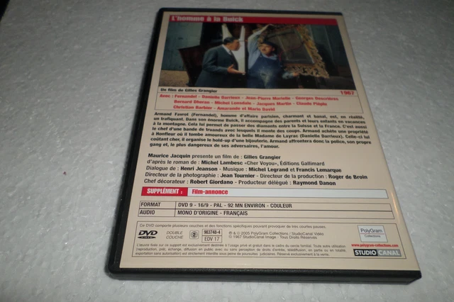 DVD - L'Homme à la Buick / FERNANDEL    DVD 2