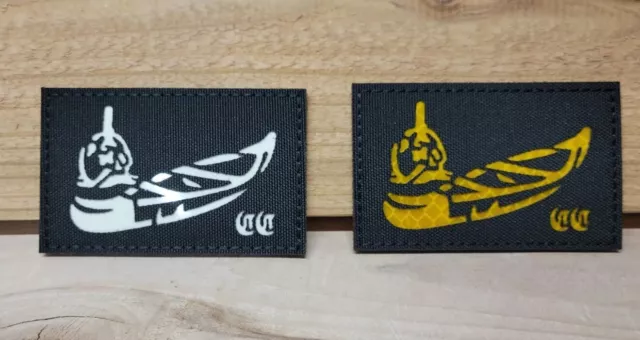 (2-Pack) OG 'CC' Canoe Club FOG - Laser cut & GITD (Forward Observations Group)