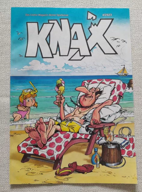 KNAX Heft Comic-Magazin Sparkasse 4/2023 NEU