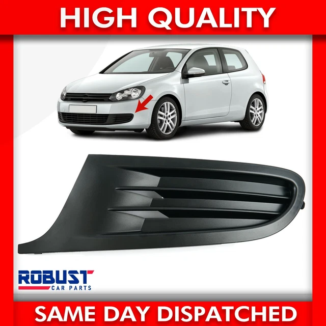 FRONT BUMPER LOWER Side Grille Trim Vent Left Volkswagen Golf Mk6 (2009