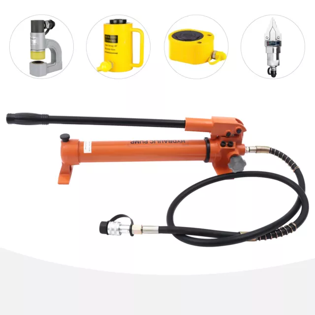 Pompa manuale idraulica 800cc CP-700 pompa idraulica manuale ZG3/8"" 70/1000 MPa