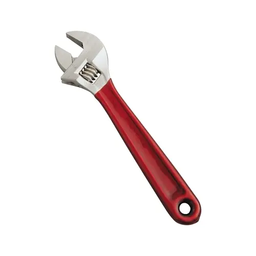Proto Cushion Grip Adjustable Wrench, 8 Inches L Grip, 1-7/32 Inches Opening