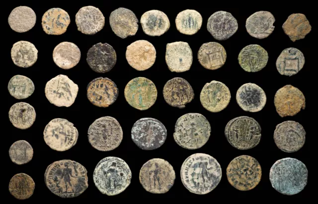 Roman period, 40 coins Lot.