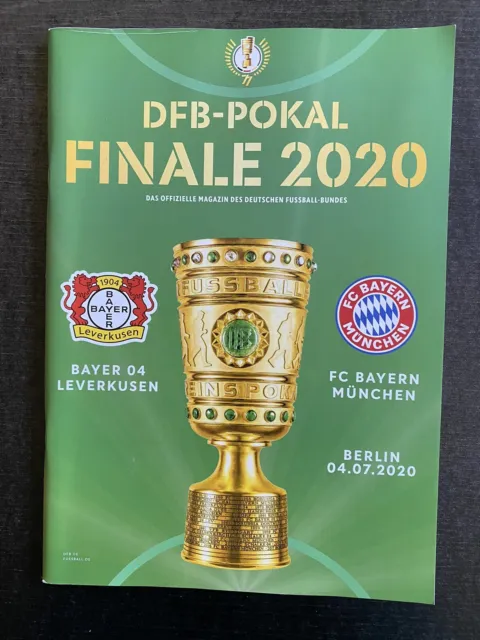 DFB-Pokalfinale 2020 Bayer 04 Leverkusen - FC Bayern München, 04.07.2020 Berlin