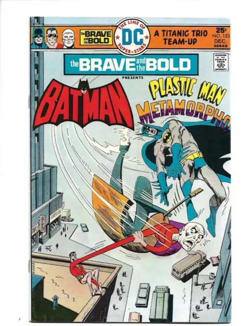 Brave And The Bold #123(Vf+) - High Grade - Batman, Metamorpho,Plastic Man