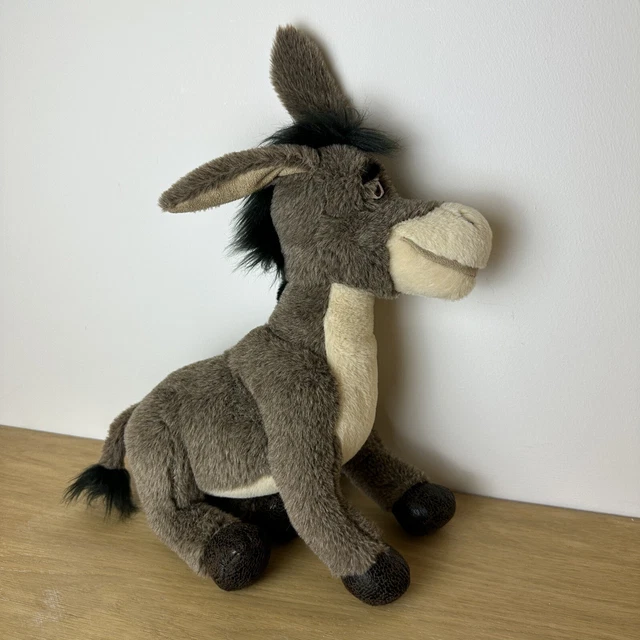 SHREK DONKEY Dreamworks Soft Plush Toy Shrek adventures £10.00