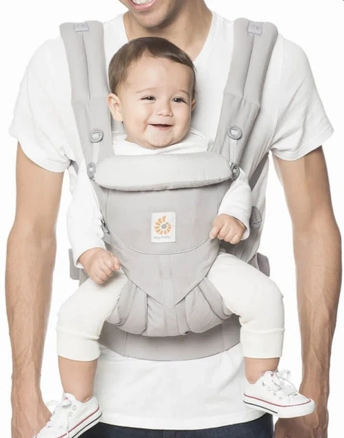 Portabebés Ergobaby 360 todas las posiciones usado en gris