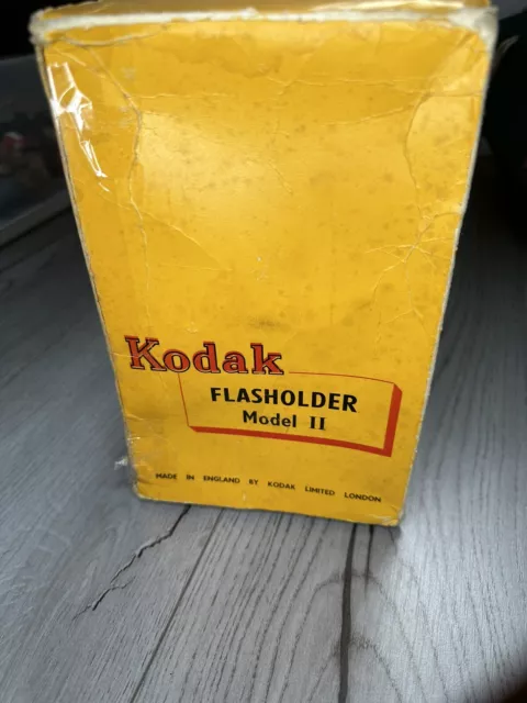 Vintage Kodak Flasholder Model II boxed with manuals