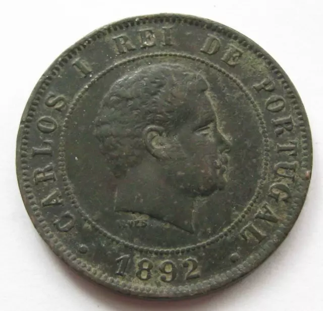 Zaldi2010 - Portugal , 20 Reis De 1892