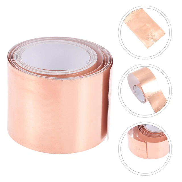 Copper Foil Paper Guitar Grounding Tape Electrical Shielding