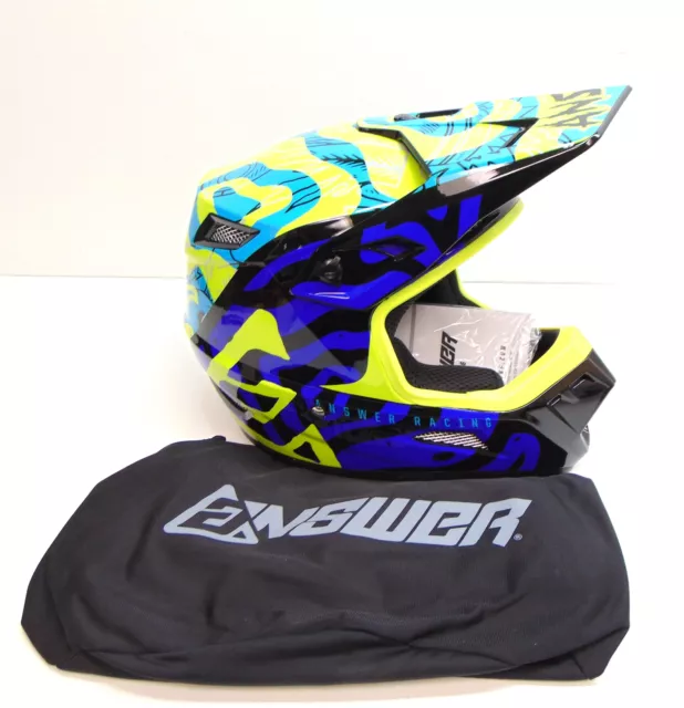 Answer Racing AR1 Hypno Helmet Aciastpur Youth Large 0411-2638-6654