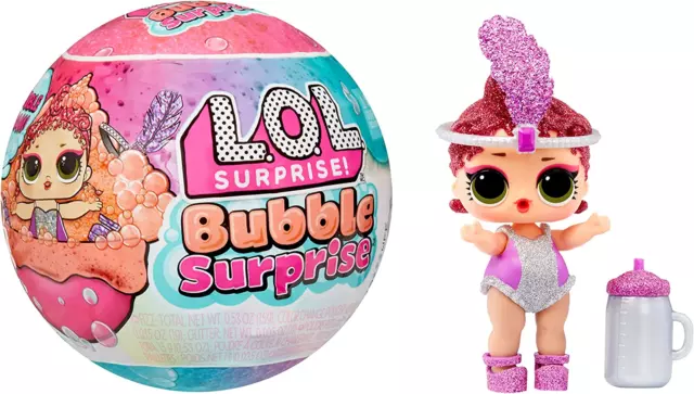 LOL Surprise Bubble Surprise Dolls- Collectible Doll Accessories, Unboxing, Glit