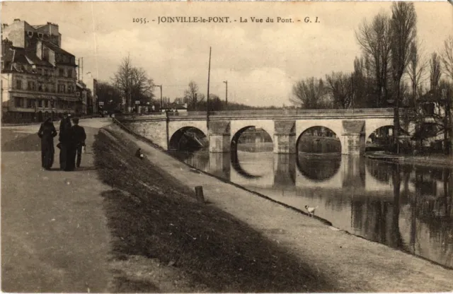 CPA Joinville-le-Pont La Vue du Pont FRANCE (1339461)